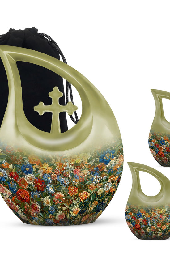 Flowers Urns For Ashes - Burial Urns Urn For Ashes For Women