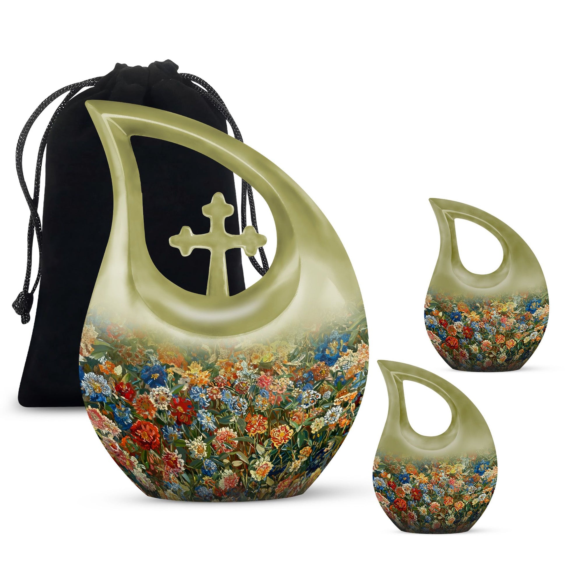 Flowers Urns For Ashes - Burial Urns Urn For Ashes For Women