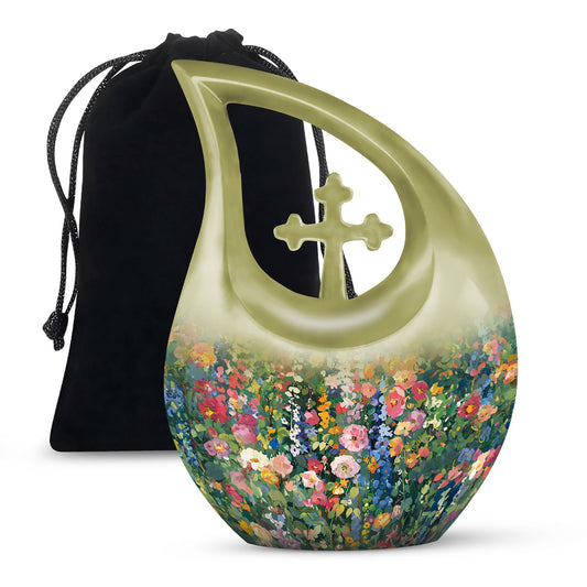 Flowers Urns For Ashes - Urn For Human Ashes Adult Men