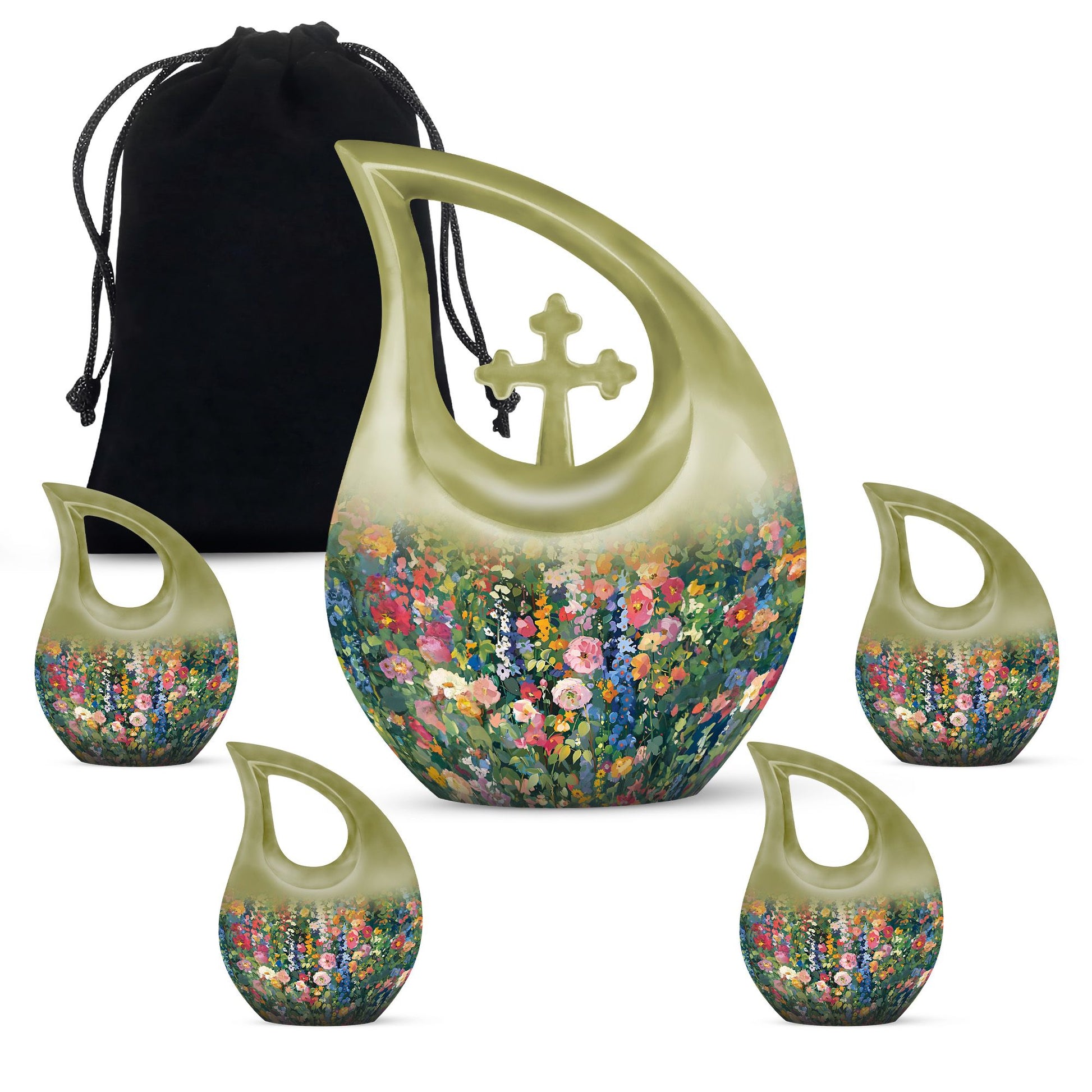 Flowers Urns For Ashes - Urn For Human Ashes Adult Men