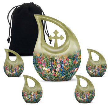 Large Urn With 4 Keepsake