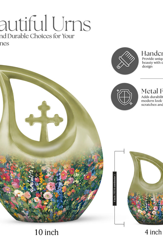 Flowers Urns For Ashes - Urn For Human Ashes Adult Men