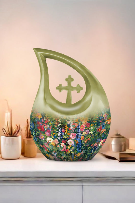 Flowers Urns For Ashes - Urn For Human Ashes Adult Men