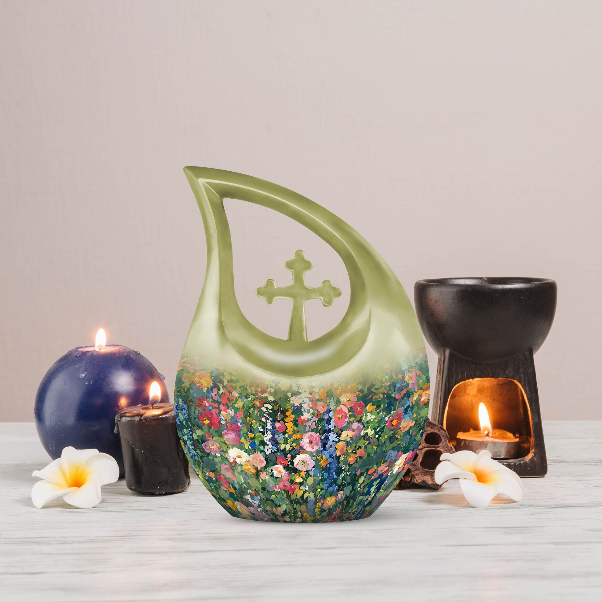 Flowers Urns For Ashes - Urn For Human Ashes Adult Men