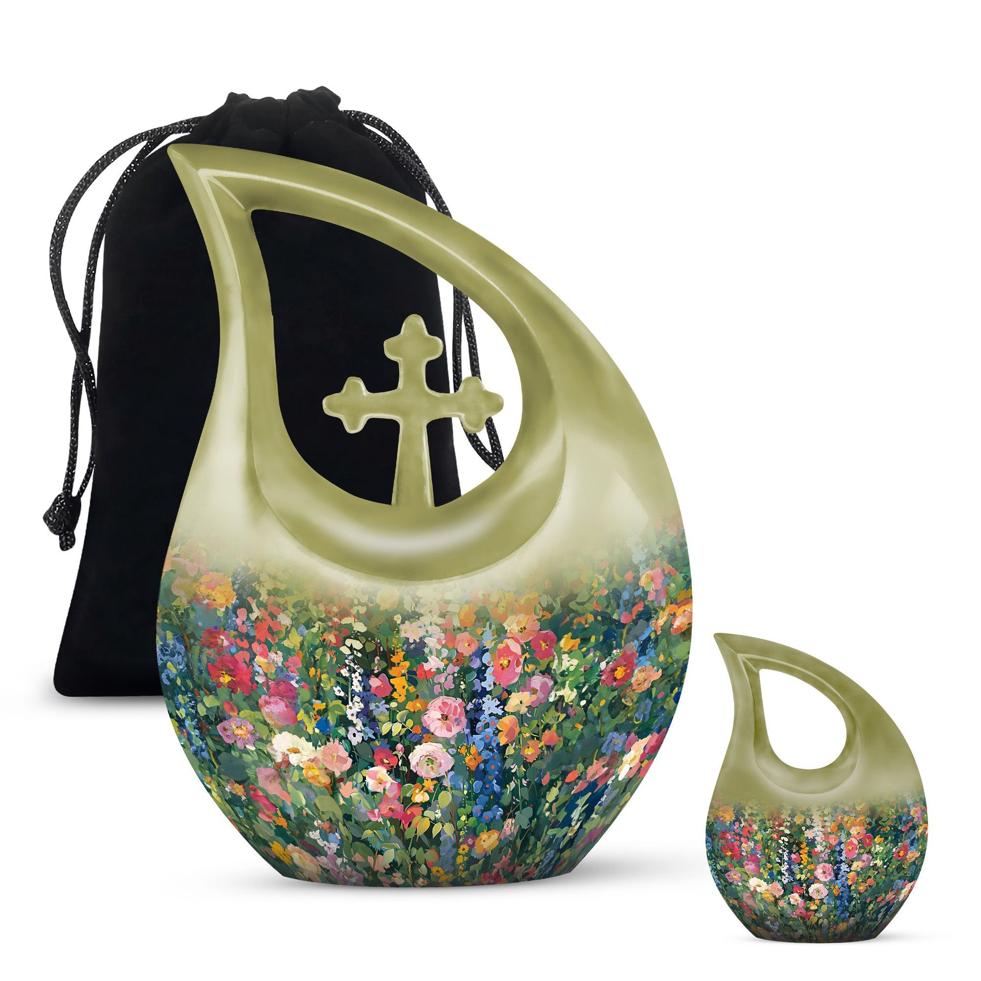 Flowers Urns For Ashes - Urn For Human Ashes Adult Men