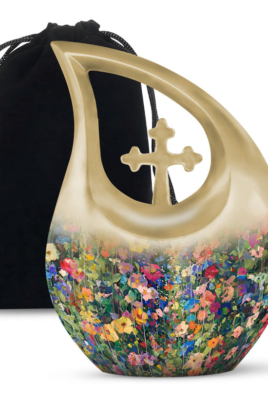 Flowers Urns For Ashes - Mens Urns For Human Ashes