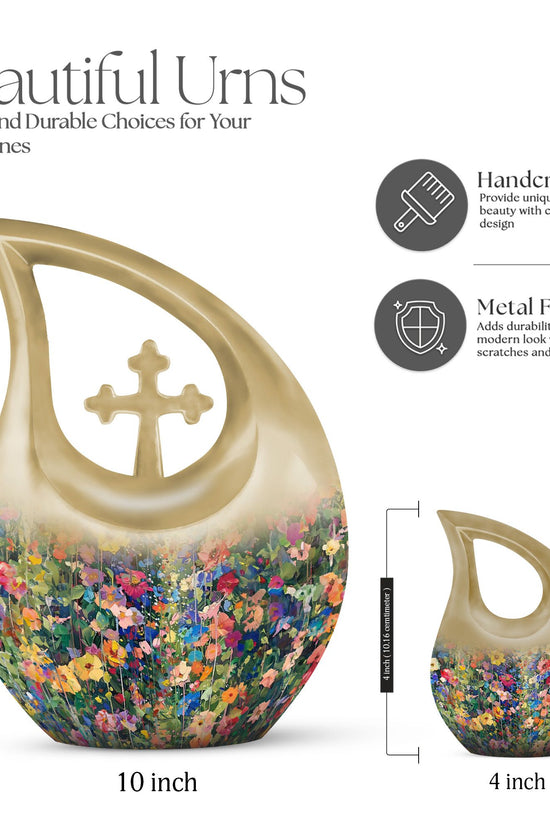 Flowers Urns For Ashes - Mens Urns For Human Ashes