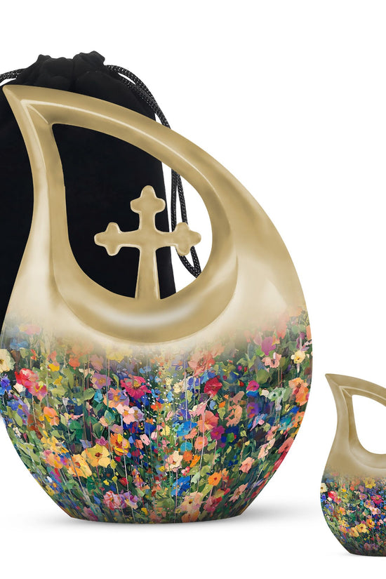 Flowers Urns For Ashes - Mens Urns For Human Ashes