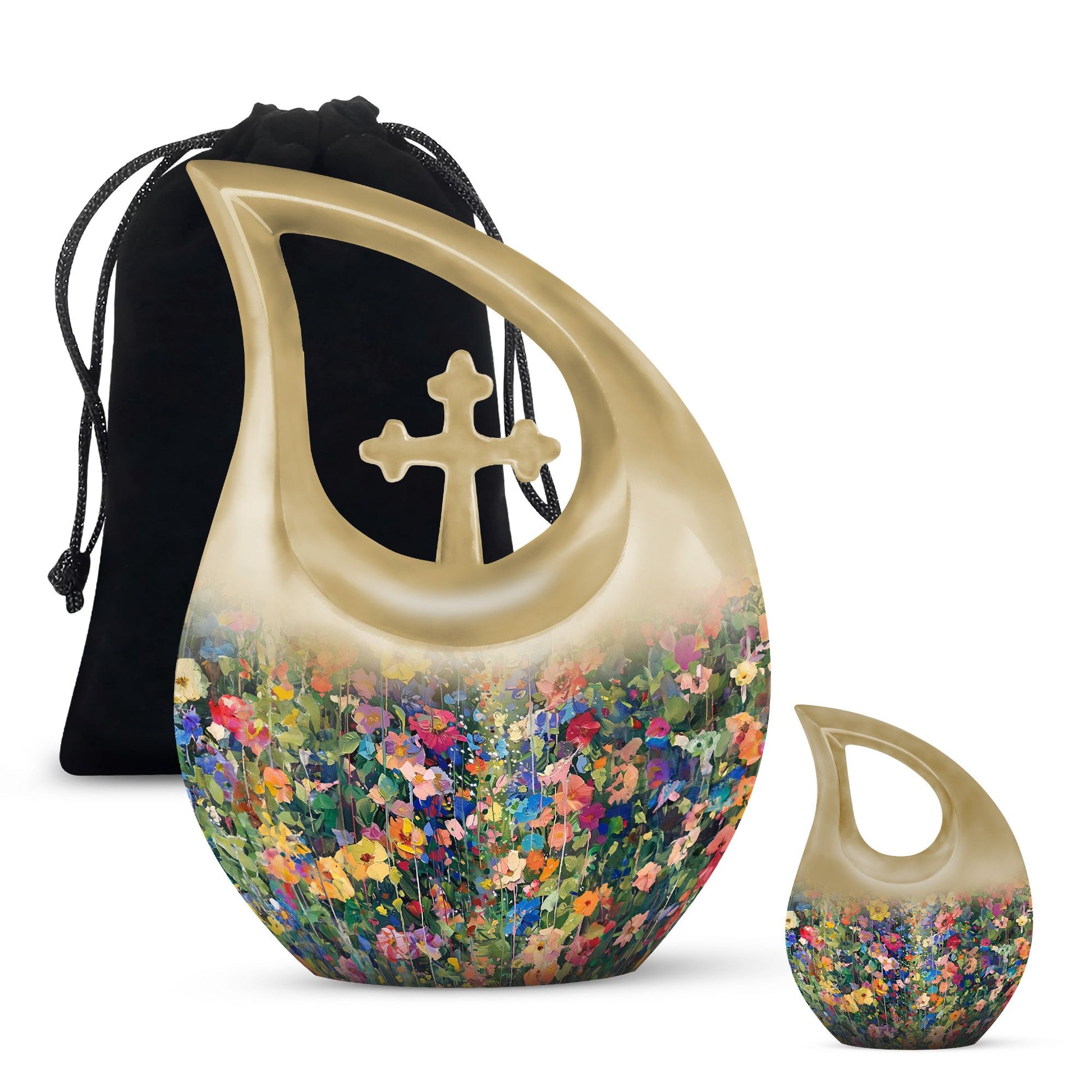 Flowers Urns For Ashes - Mens Urns For Human Ashes