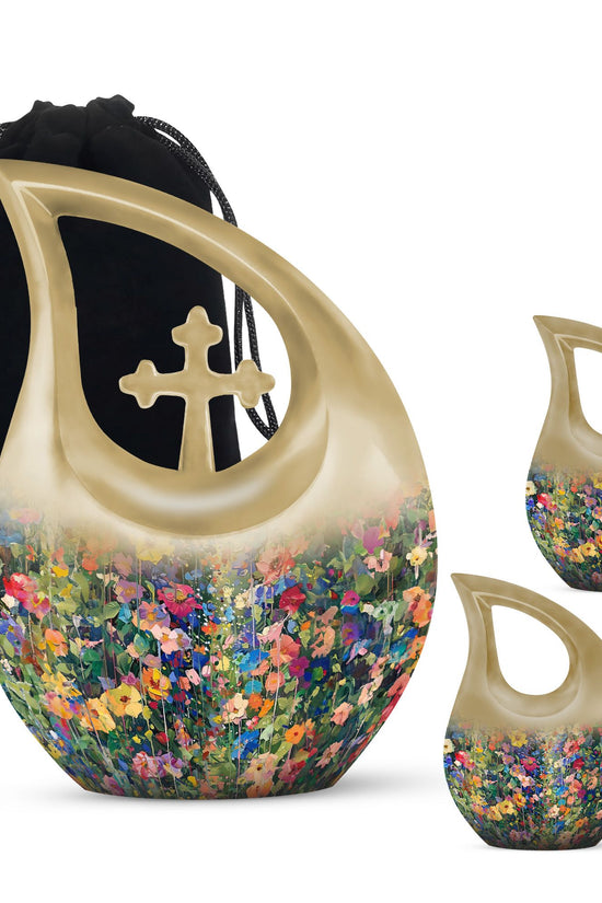 Flowers Urns For Ashes - Mens Urns For Human Ashes