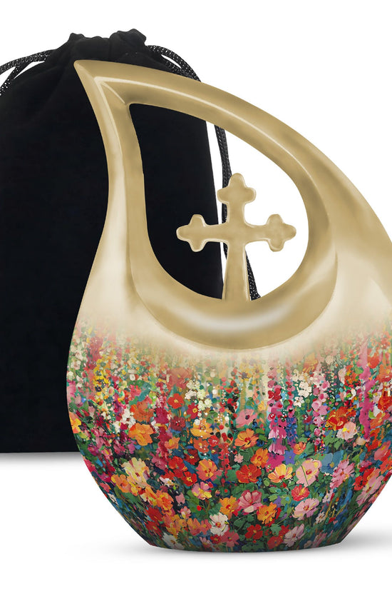 Flowers Urns For Ashes - Funeral Urns Men