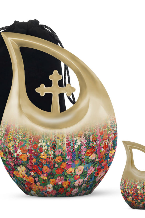 Flowers Urns For Ashes - Funeral Urns Men