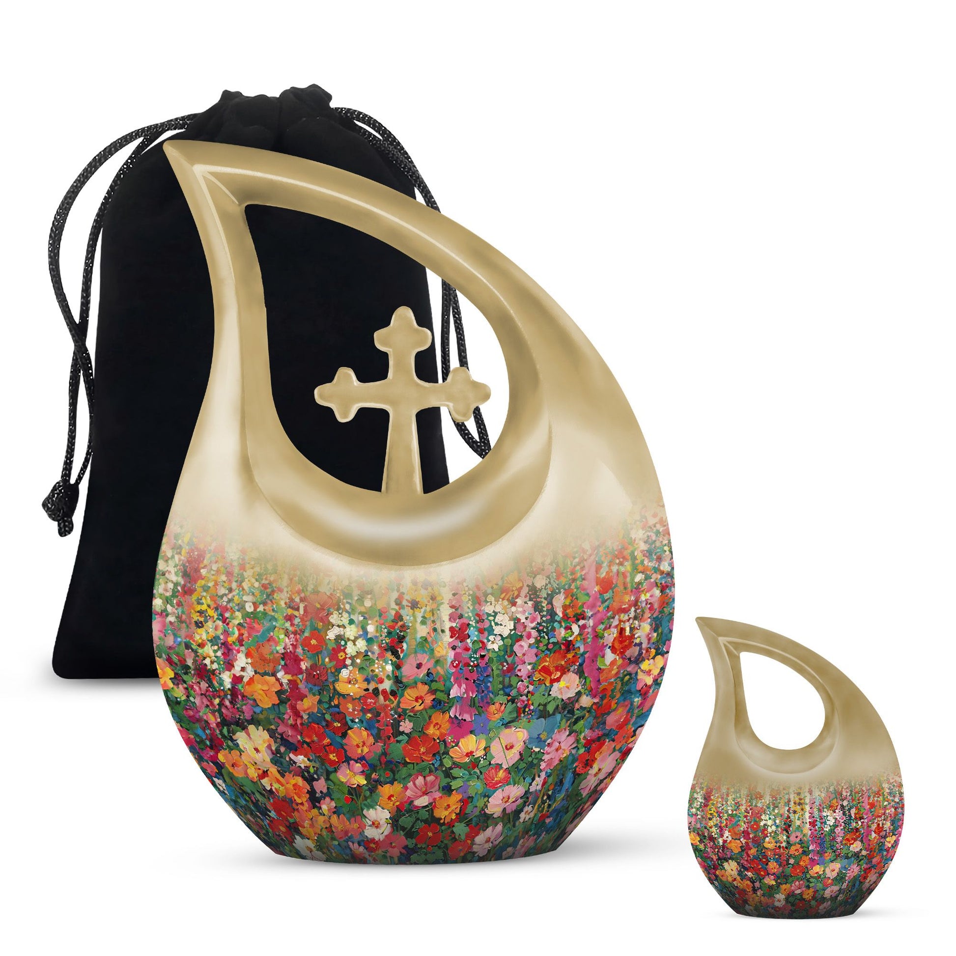 Flowers Urns For Ashes - Funeral Urns Men