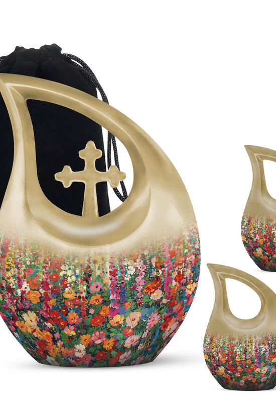 Flowers Urns For Ashes - Funeral Urns Men