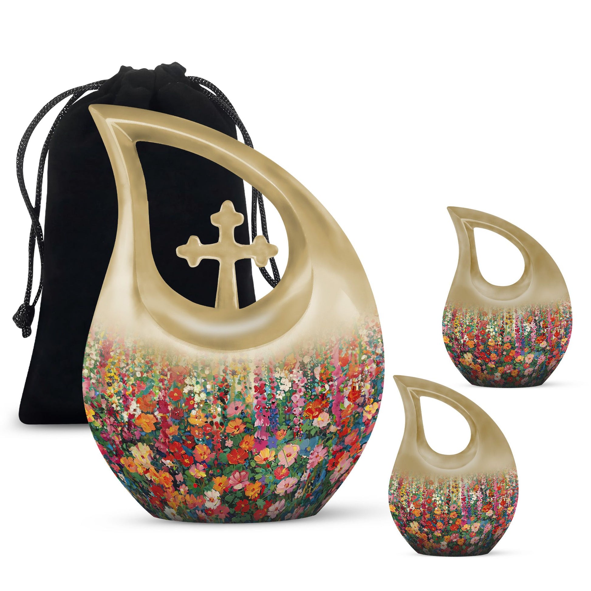 Flowers Urns For Ashes - Funeral Urns Men