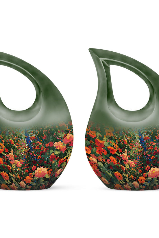 Flowers Urns For Ashes - Funeral Urns Women