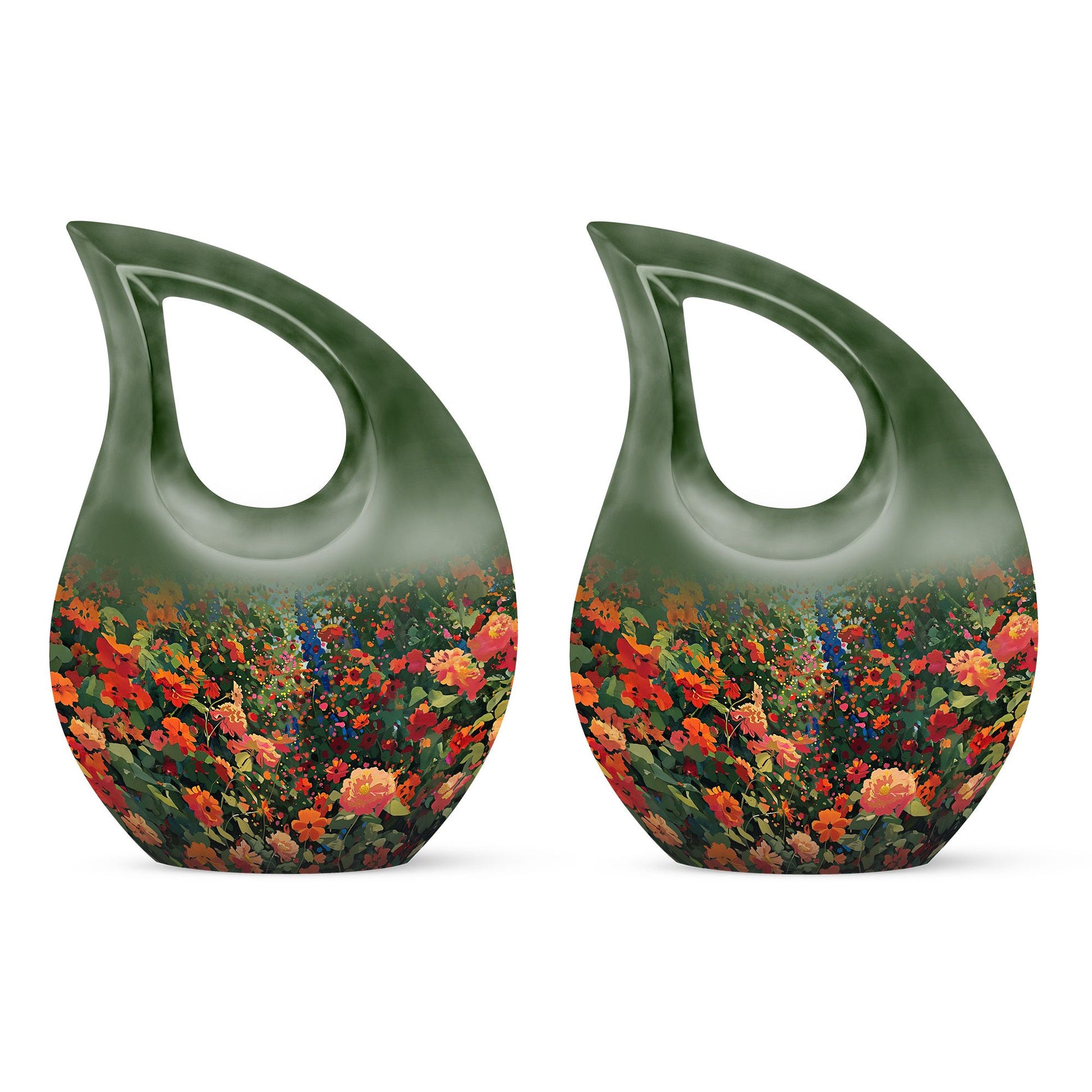 Flowers Urns For Ashes - Funeral Urns Women