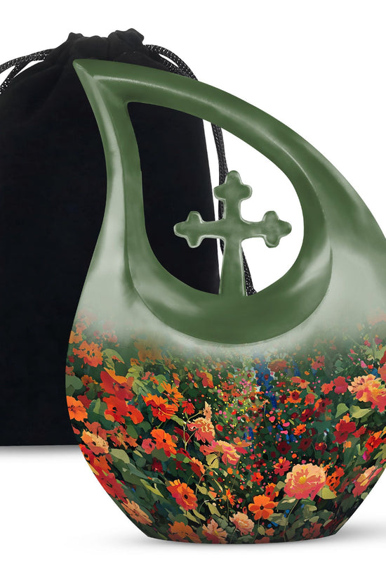 Flowers Urns For Ashes - Funeral Urns Women