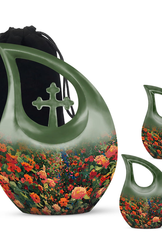 Flowers Urns For Ashes - Funeral Urns Women