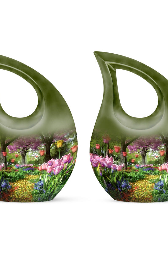Flowers Urns For Ashes - Cremation Urn Women