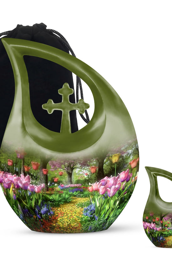 Flowers Urns For Ashes - Cremation Urn Women