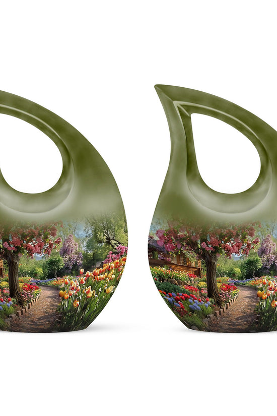 Flowers Urns For Ashes - Cremation Urn Men