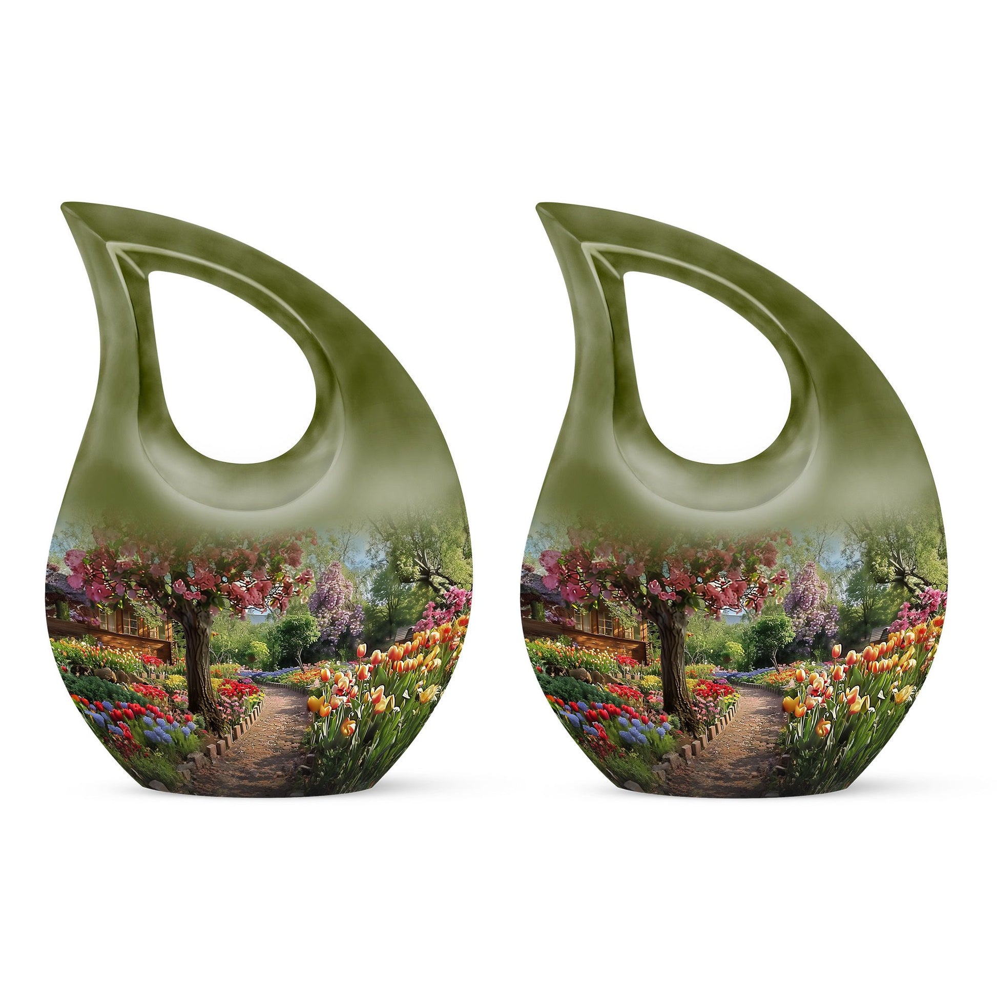 Flowers Urns For Ashes - Cremation Urn Men