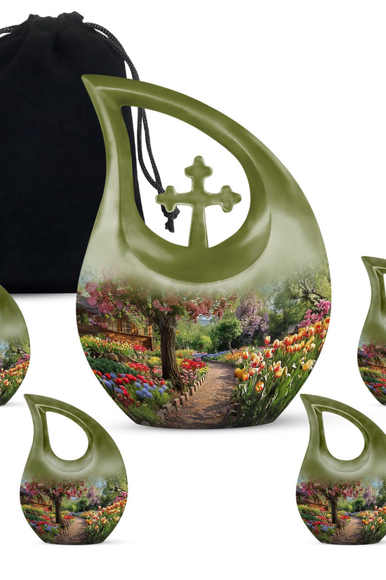 Flowers Urns For Ashes - Cremation Urn Men