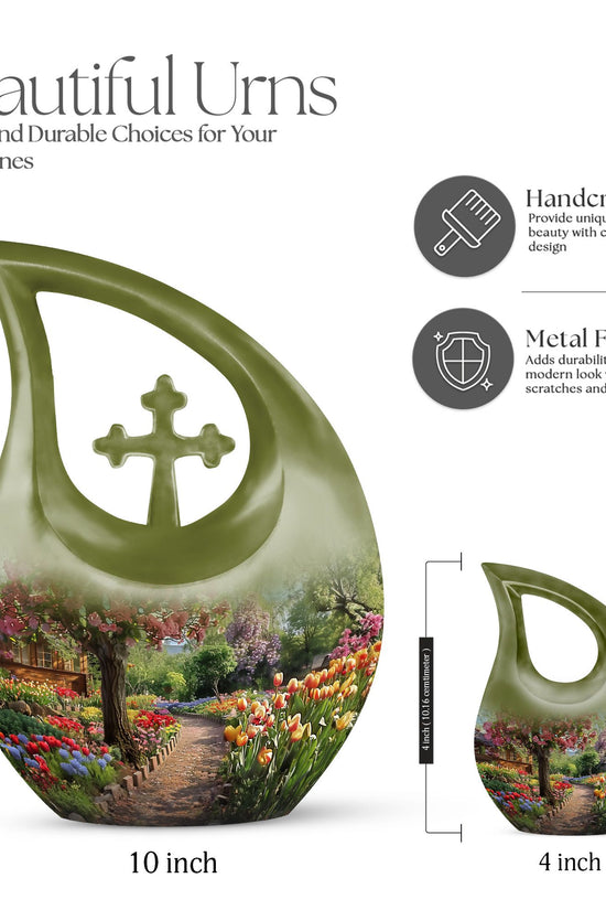 Flowers Urns For Ashes - Cremation Urn Men