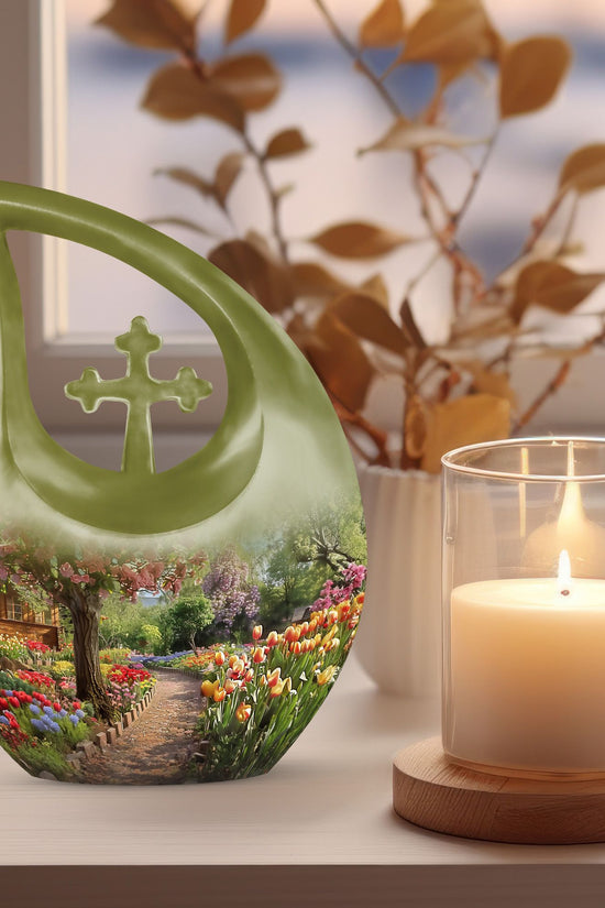 Flowers Urns For Ashes - Cremation Urn Men