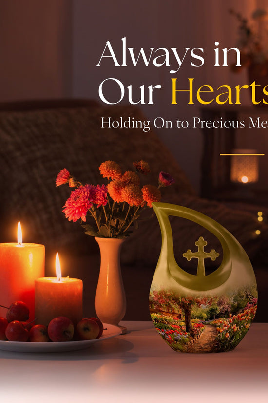 Flowers Urns For Ashes - Cremation Urn Men