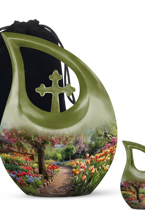 Flowers Urns For Ashes - Cremation Urn Men
