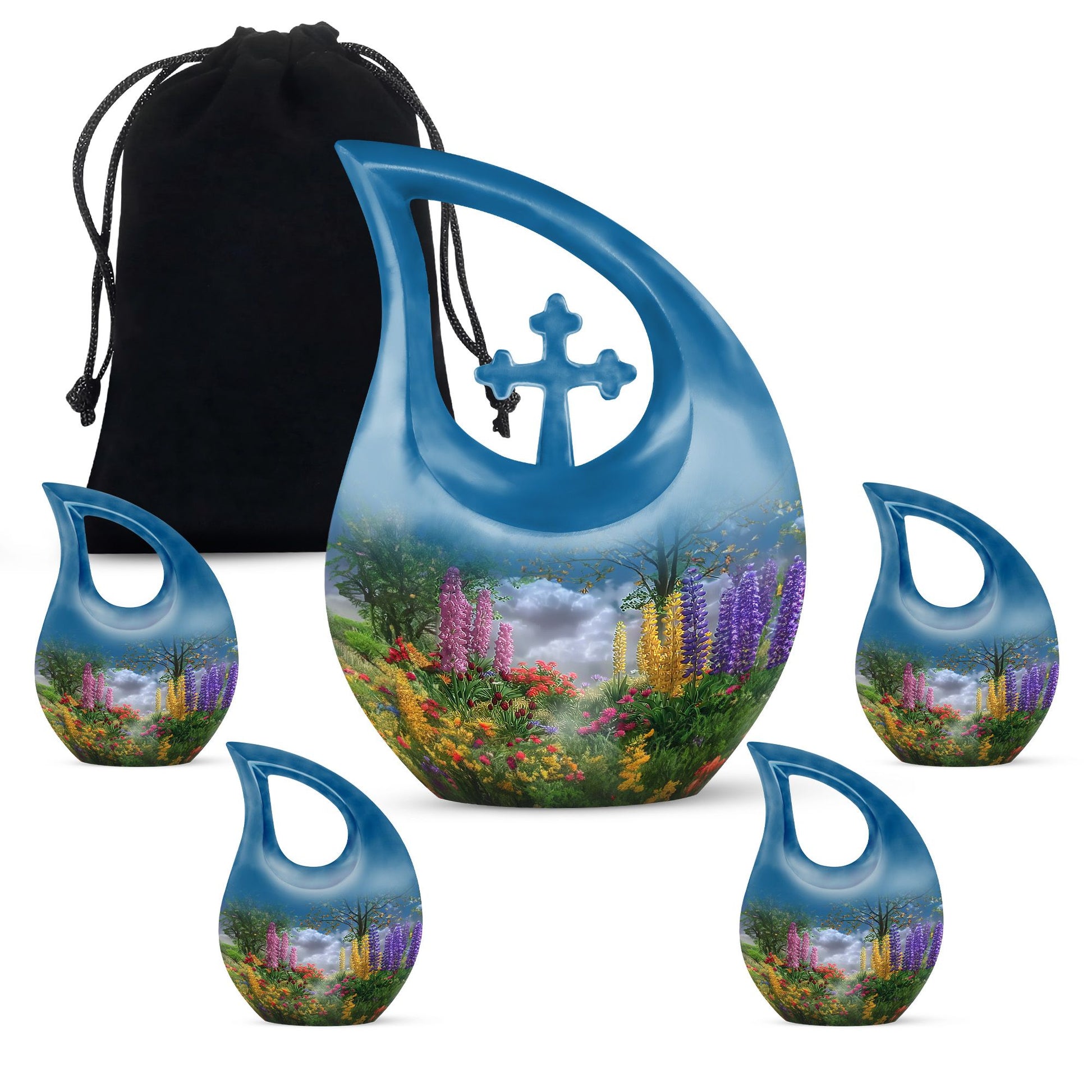 Flowers Urns For Ashes - Cremation Urns Women