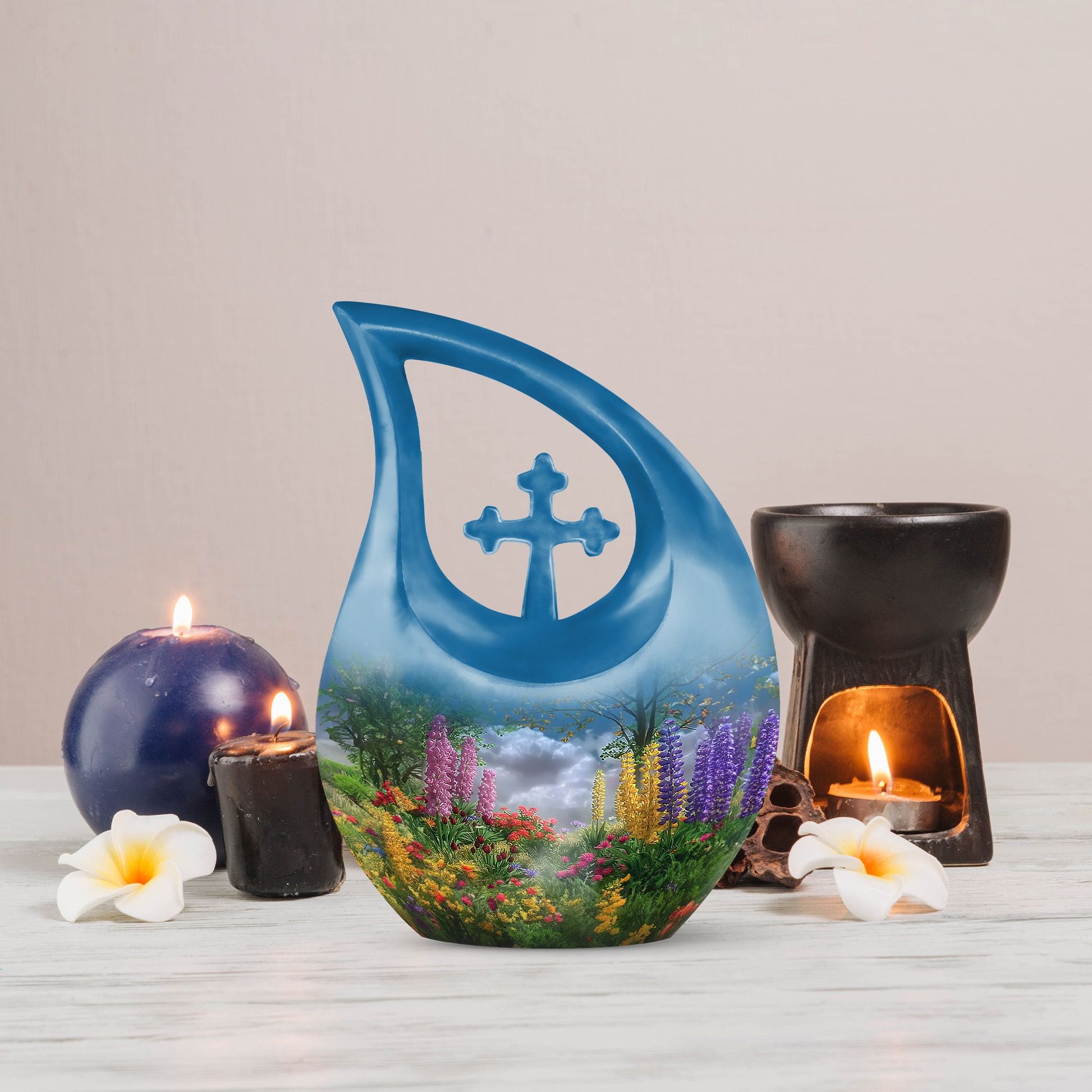 Flowers Urns For Ashes - Cremation Urns Women