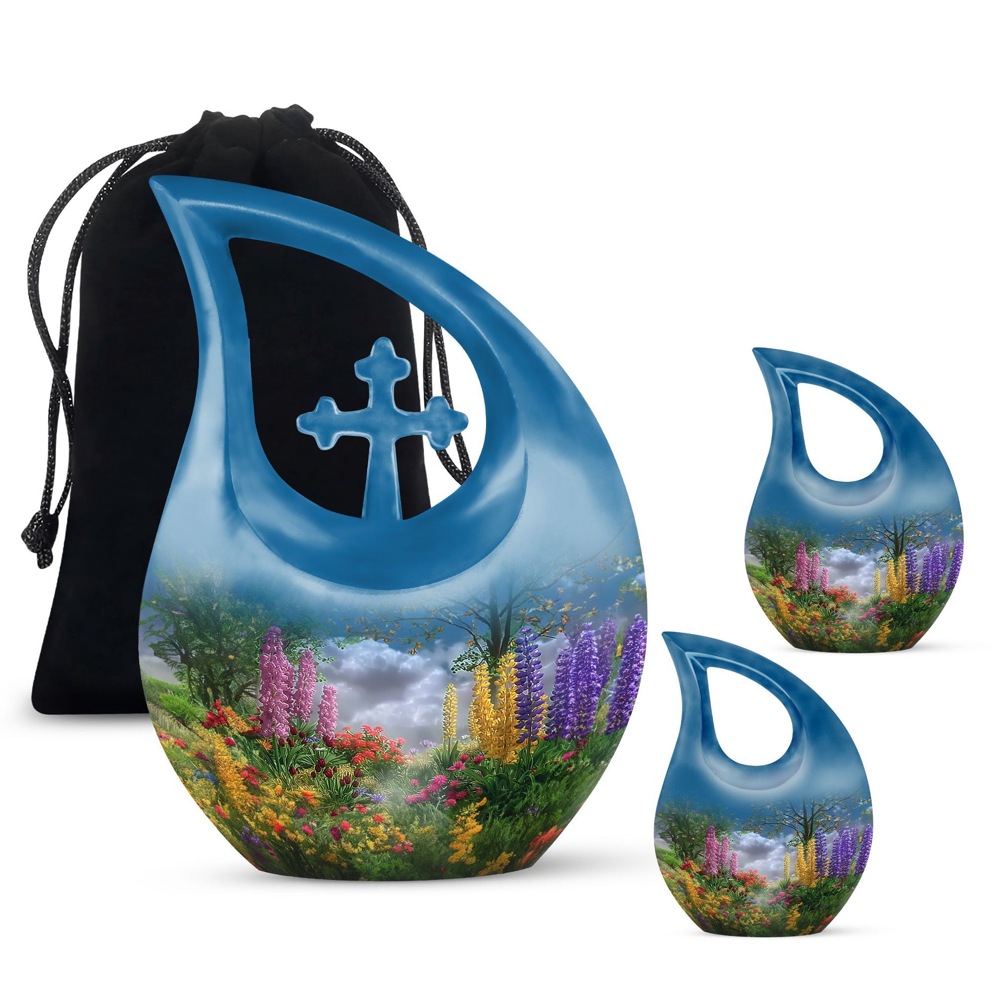 Flowers Urns For Ashes - Cremation Urns Women