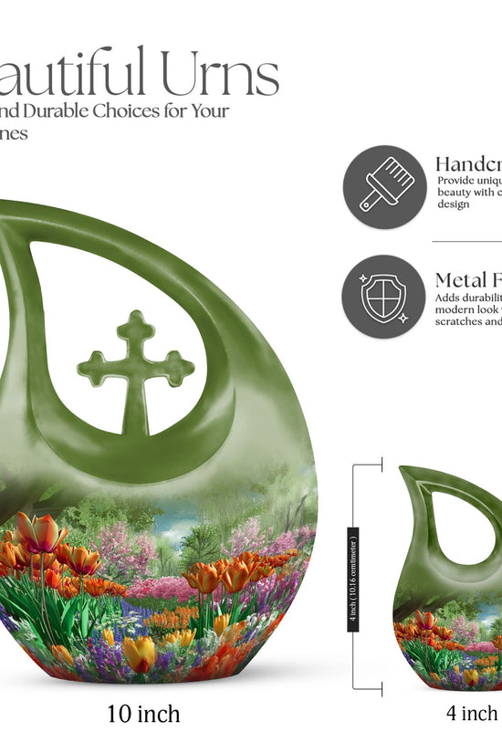 Flowers Urns For Ashes - Burial Urn Men