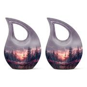 Pink Butterfly Urns For Ashes - Urn For Adult Male & Female