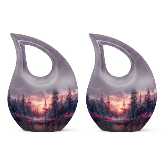 Pink Butterfly Urns For Ashes - Urn For Adult Male & Female