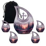 Pink Butterfly Urns For Ashes - Urn For Adult Male & Female