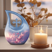 Pink Butterfly Urns For Ashes - Ashes Keepsake Women