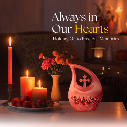 Pink Butterfly Urns For Ashes - Urn Ashes Men