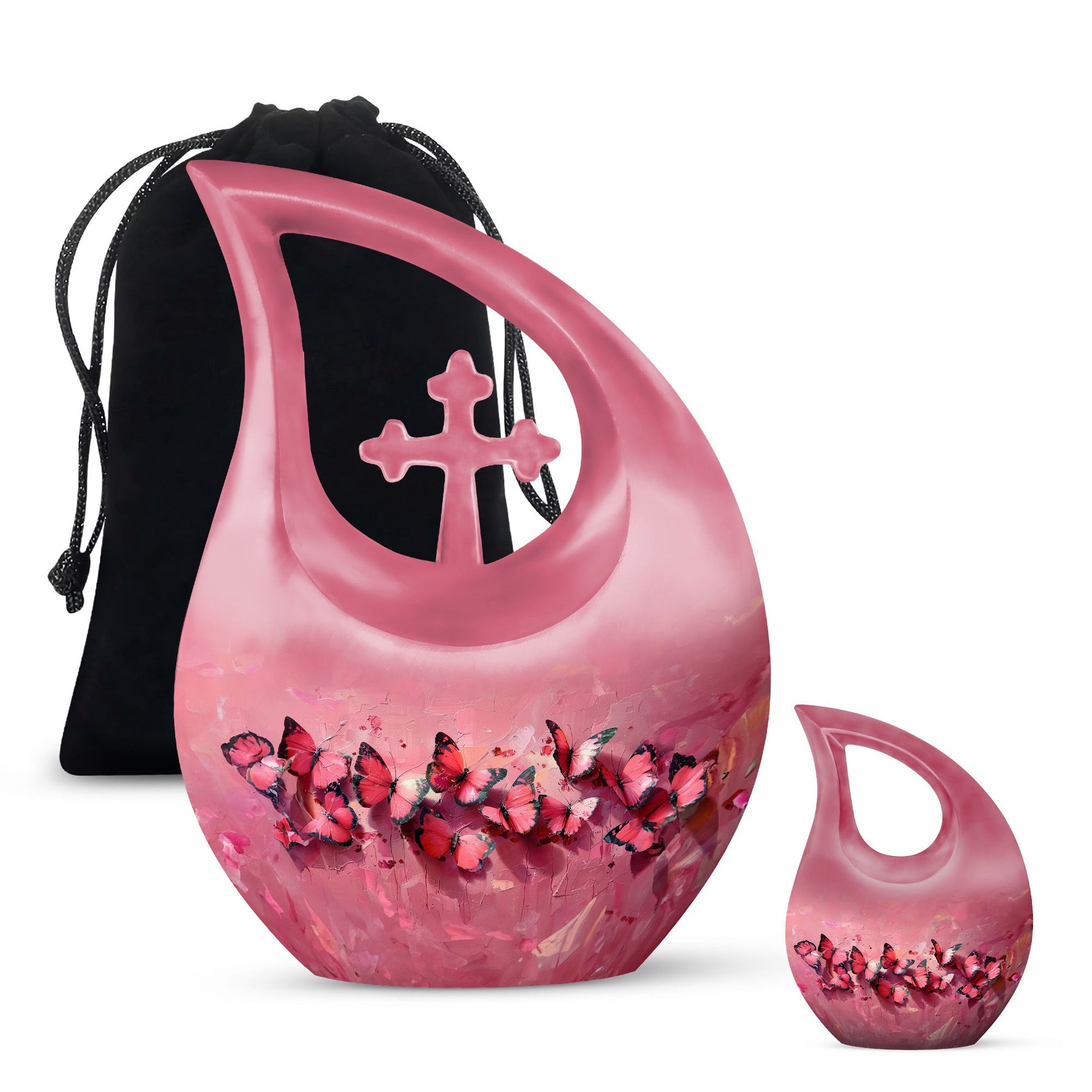 Pink Butterfly Urns For Ashes - Urn Ashes Men