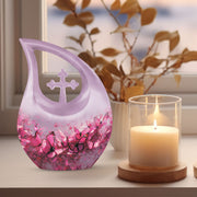 Pink Butterfly Urns For Ashes - Urns For Human Ashes Adult Female
