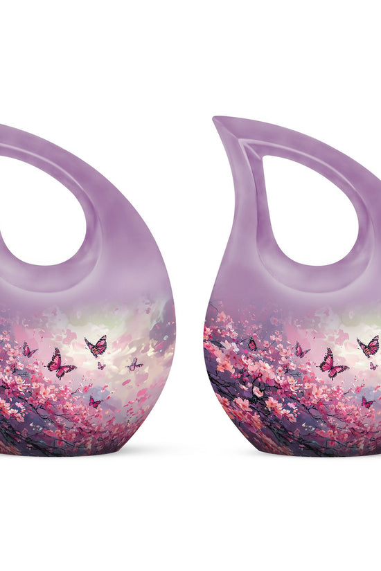 Pink Butterfly Urns For Ashes - Urns For Ashes Adult Male