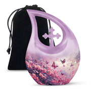 Pink Butterfly Urns For Ashes - Urns For Ashes Adult Male