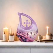 Pink Butterfly Urns For Ashes - Urns For Ashes Adult Male