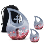 Pink Butterfly Urns For Ashes - Urn For Ashes Adult Female