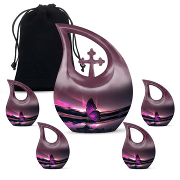 Large Urn With 4 Keepsake