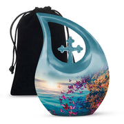 Purple Butterfly Urns For Ashes - Urns For Human Ashes Adult Male