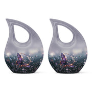 Purple Butterfly Urns For Ashes - Urn For Ashes Adult Male Small Keepsake